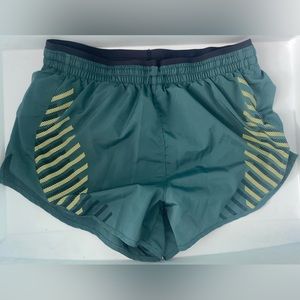 Women’s Nike Blue/Yellow Nike Running Shorts | Size Small